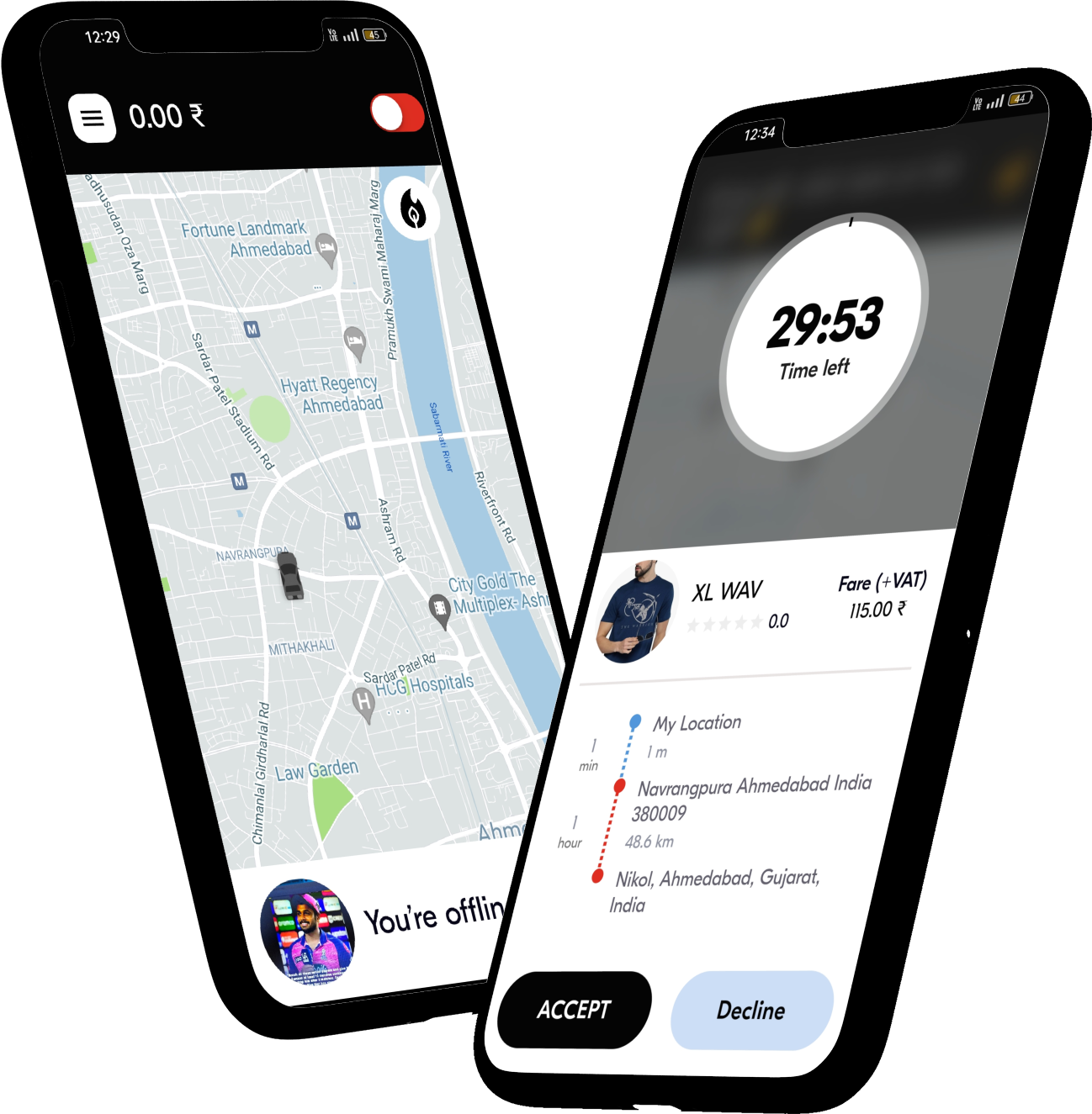 driver app features